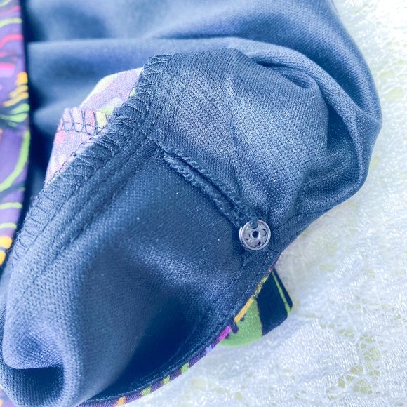 Evan Picone Women's Dress Peacock Feather Pattern Sz 10 Eclectic Cocktail Attire - Picture 10 of 14